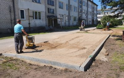 Autostāvvietas izveide pie “Niedrām”